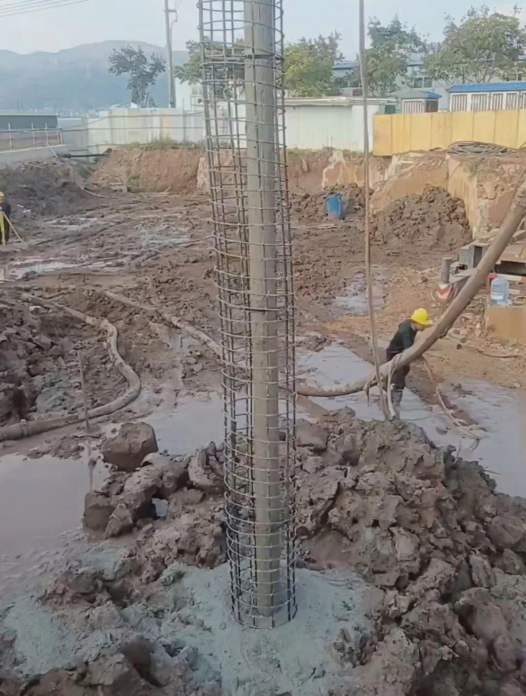 秦皇岛抚宁县长螺旋钻孔压灌桩